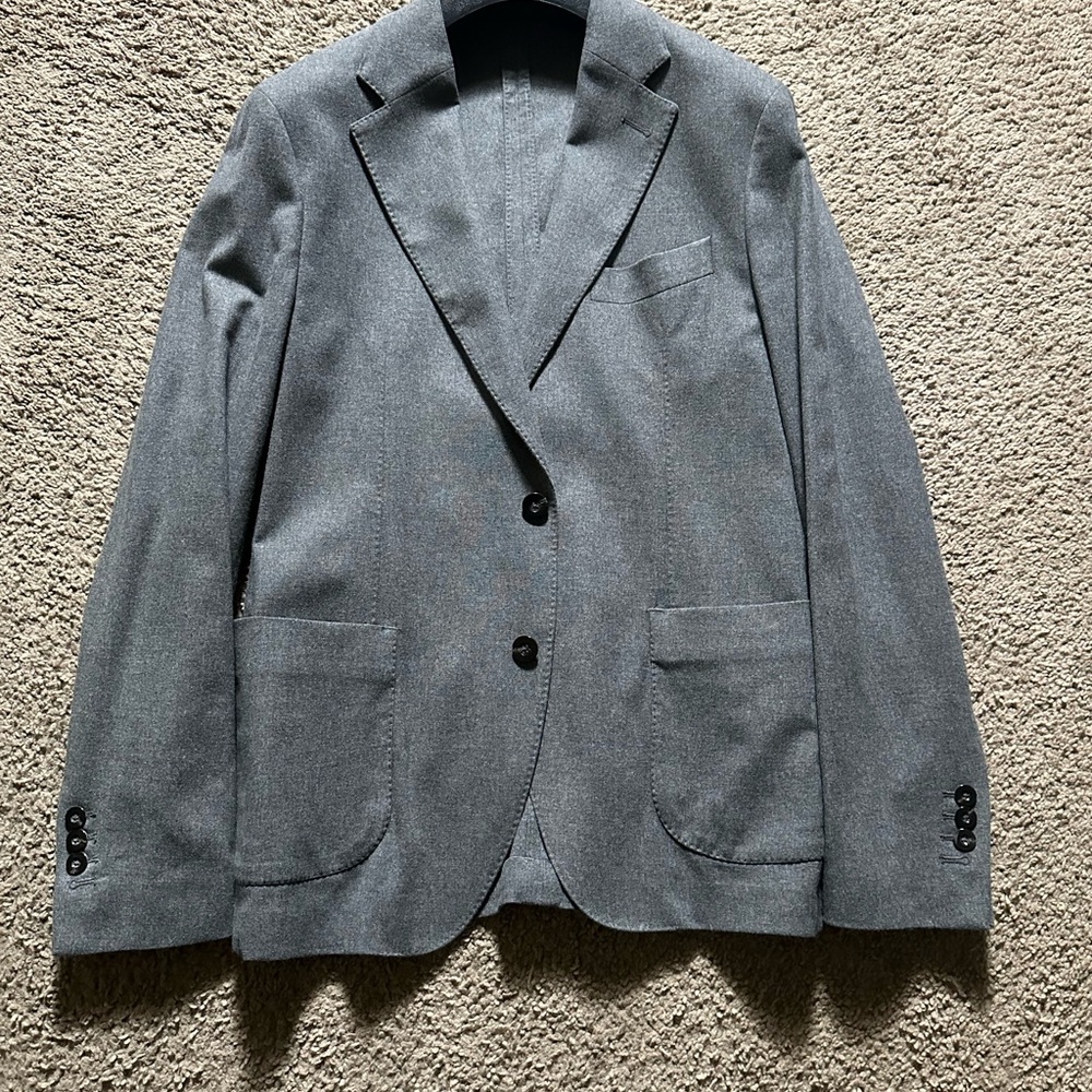 Mango Charcoal Gray Men's Blazer